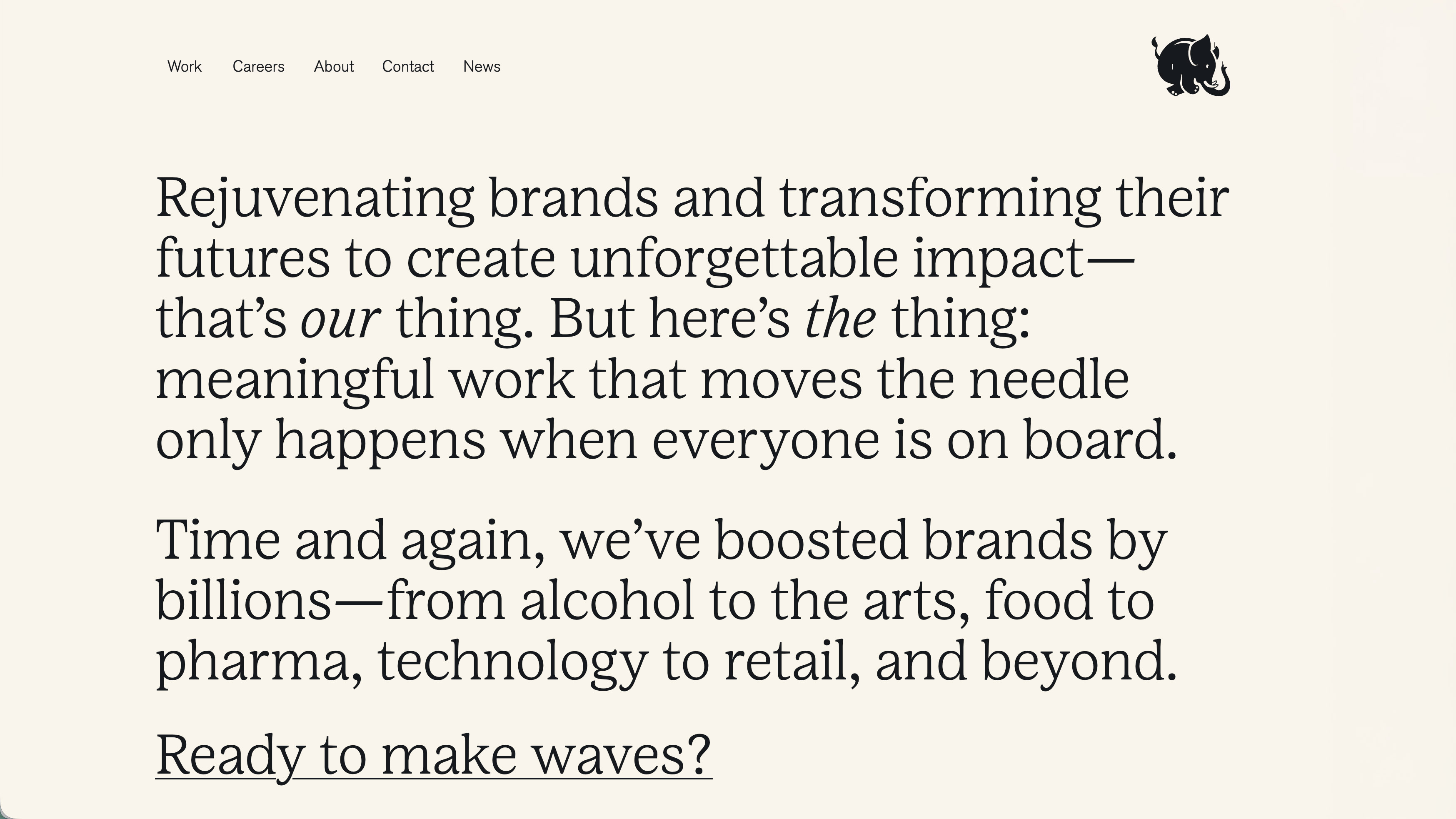 Agency positioning – Nick Carson